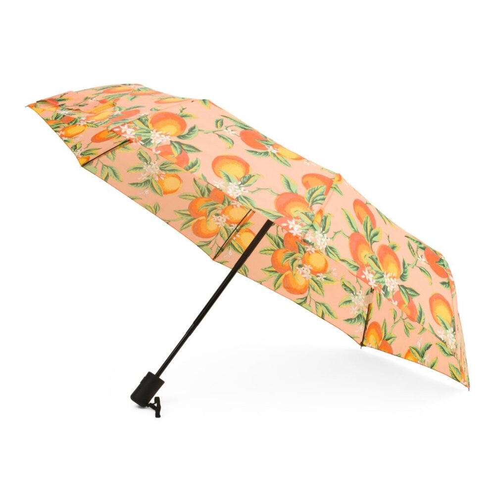 NWT - Rainy Skies Peaches Umbrella